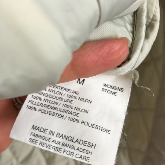 Woolrich Quilted Beige Vest - Picture 3 of 7